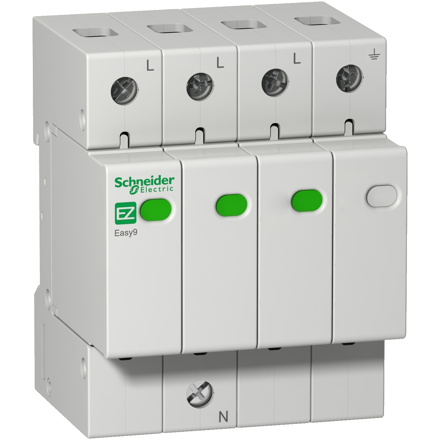 Cầu dao bảo vệ quá tải ngắn mạch và chống rò Easy9 Slim RCBO 1P+N 4.5kA 30mA AC type Schneider EZ9D336