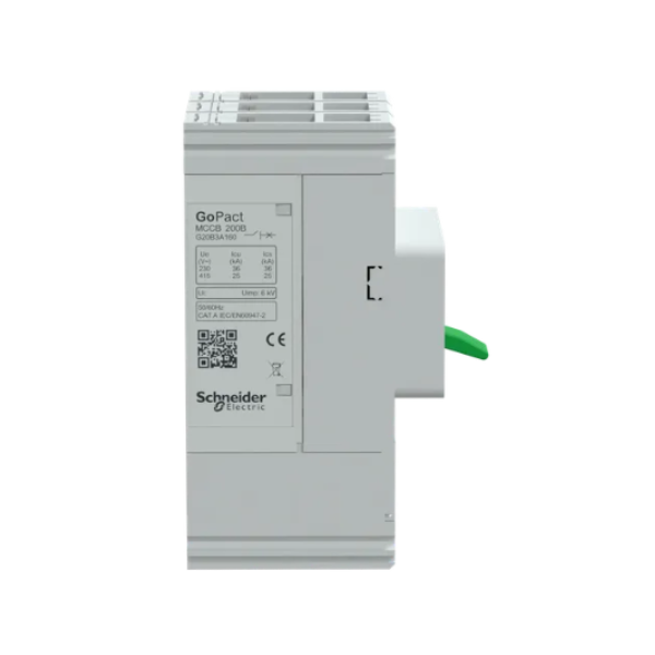 Cầu dao tự động MCCB GoPact 200B 3P Icu=25kA 415Vac chỉnh định 0.7-1xIn Schneider G20B3A