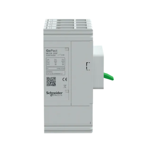 Cầu dao tự động MCCB GoPact 200F 4P Icu=36kA 415Vac chỉnh định 0.7-1xIn Schneider G20F4A