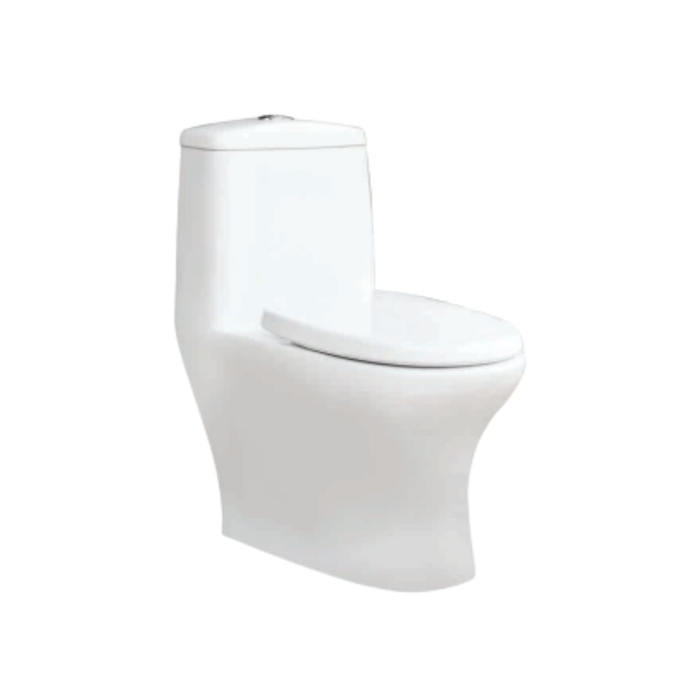 Bồn cầu 1 khối River Thiên Thanh CK69