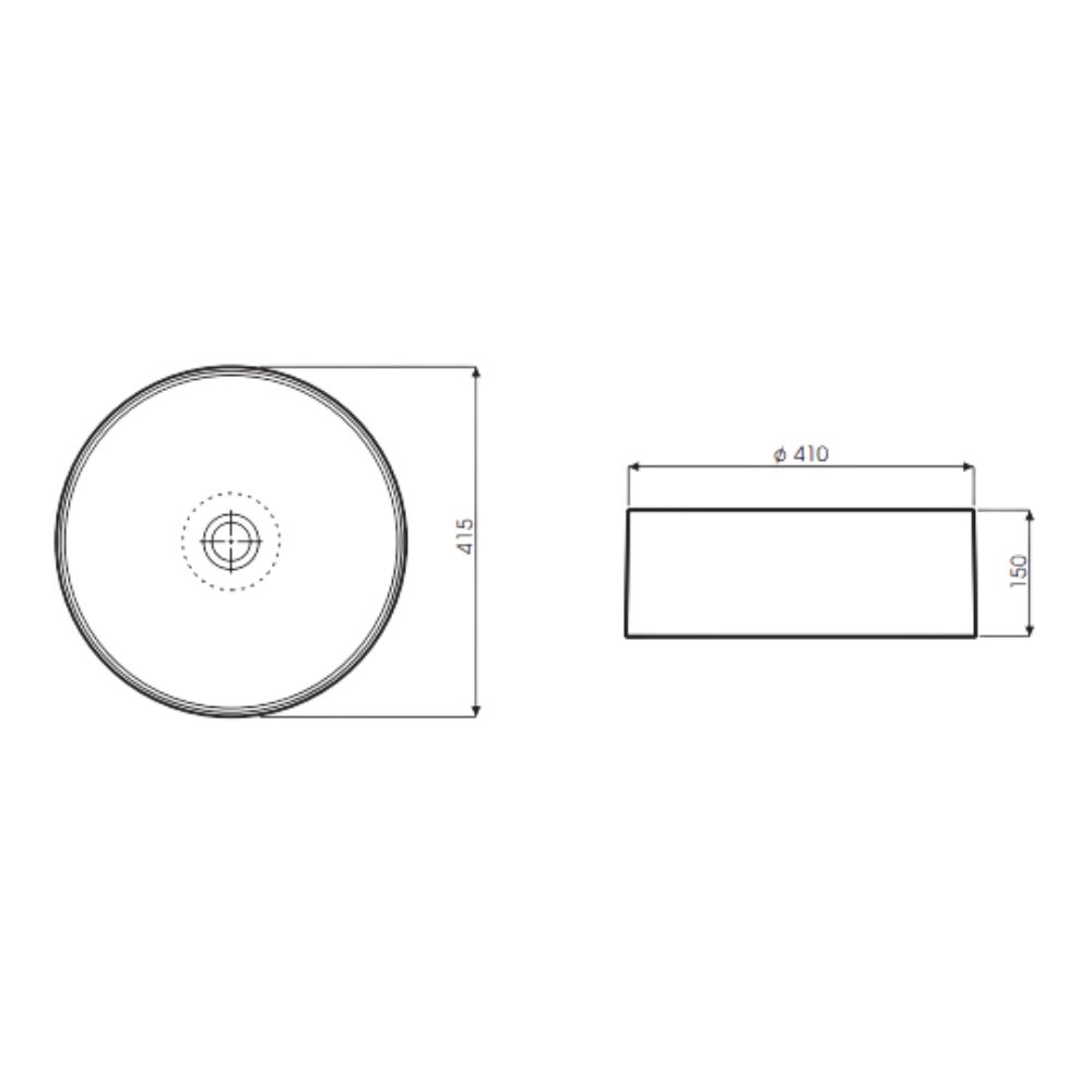 Chậu rửa mặt lavabo đặt bàn Thiên Thanh LD05