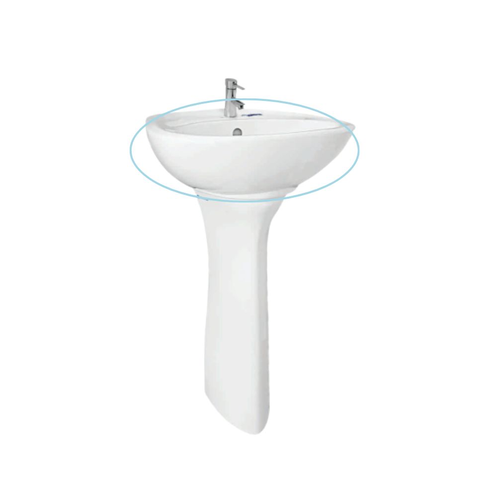 Chậu rửa mặt lavabo treo tường Thiên Thanh LT07LLT