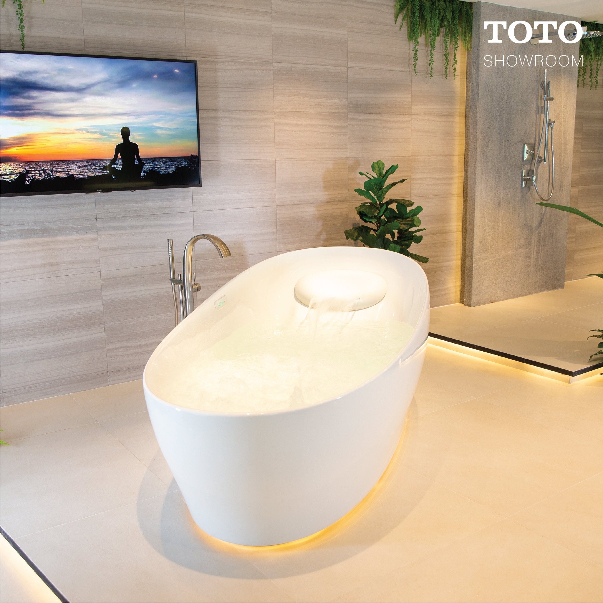 Bồn tắm massage đặt sàn TOTO PJYD2200PWE#GW GALALATO 2m2