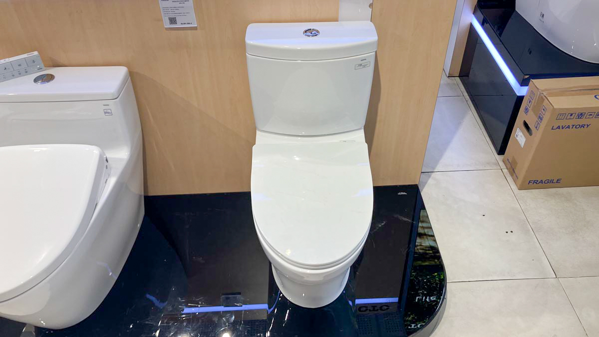 Bồn cầu 2 khối TOTO CS769DRT8 (CS769DT8) nắp đóng êm TC600VS