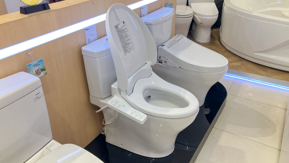 Bồn cầu TOTO CS769DRW26 2 khối nắp điện tử Washlet S1 TCF23661GAA