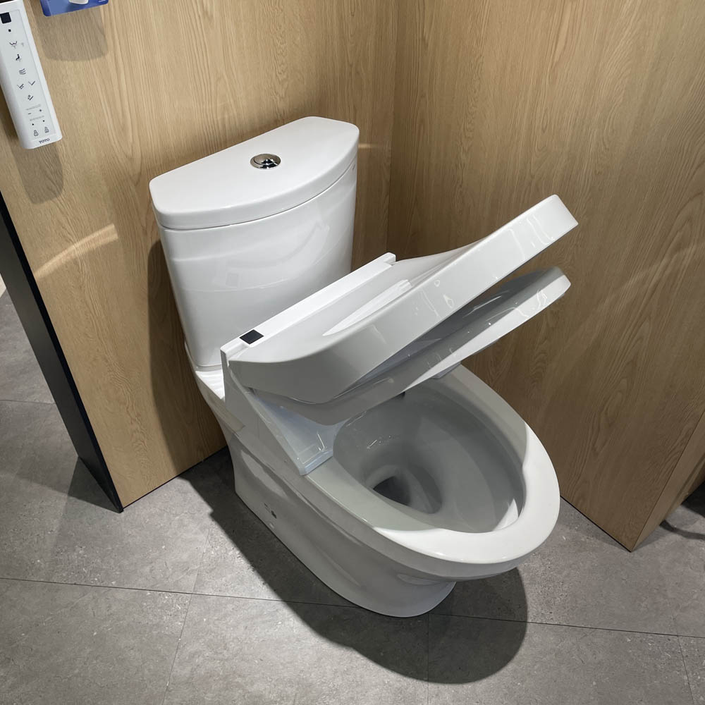 Bồn cầu TOTO CS838CDW15 2 khối nắp điện tử Washlet C5 TCF24460AAA giấu dây