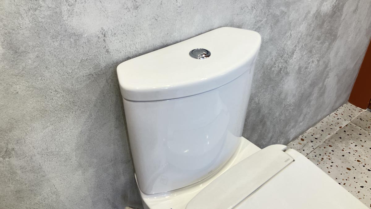 Bồn cầu TOTO CS838DE2 2 khối nắp rửa cơ TCW07S