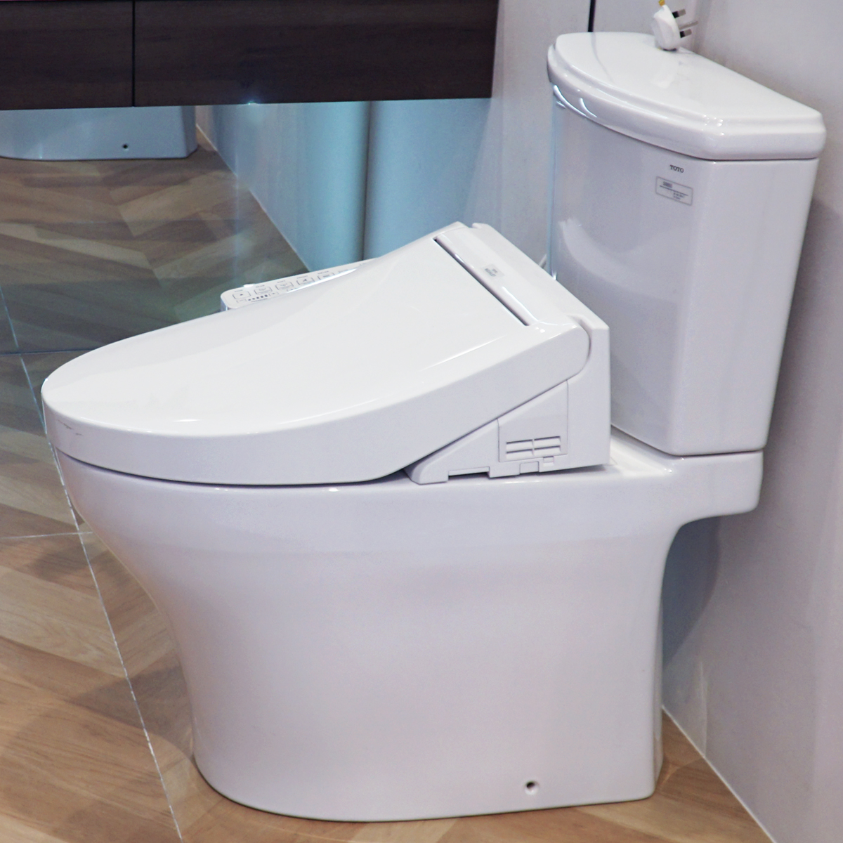 Bồn cầu TOTO CS986GW16 2 khối nắp điện tử Washlet C2 TCF23410AAA
