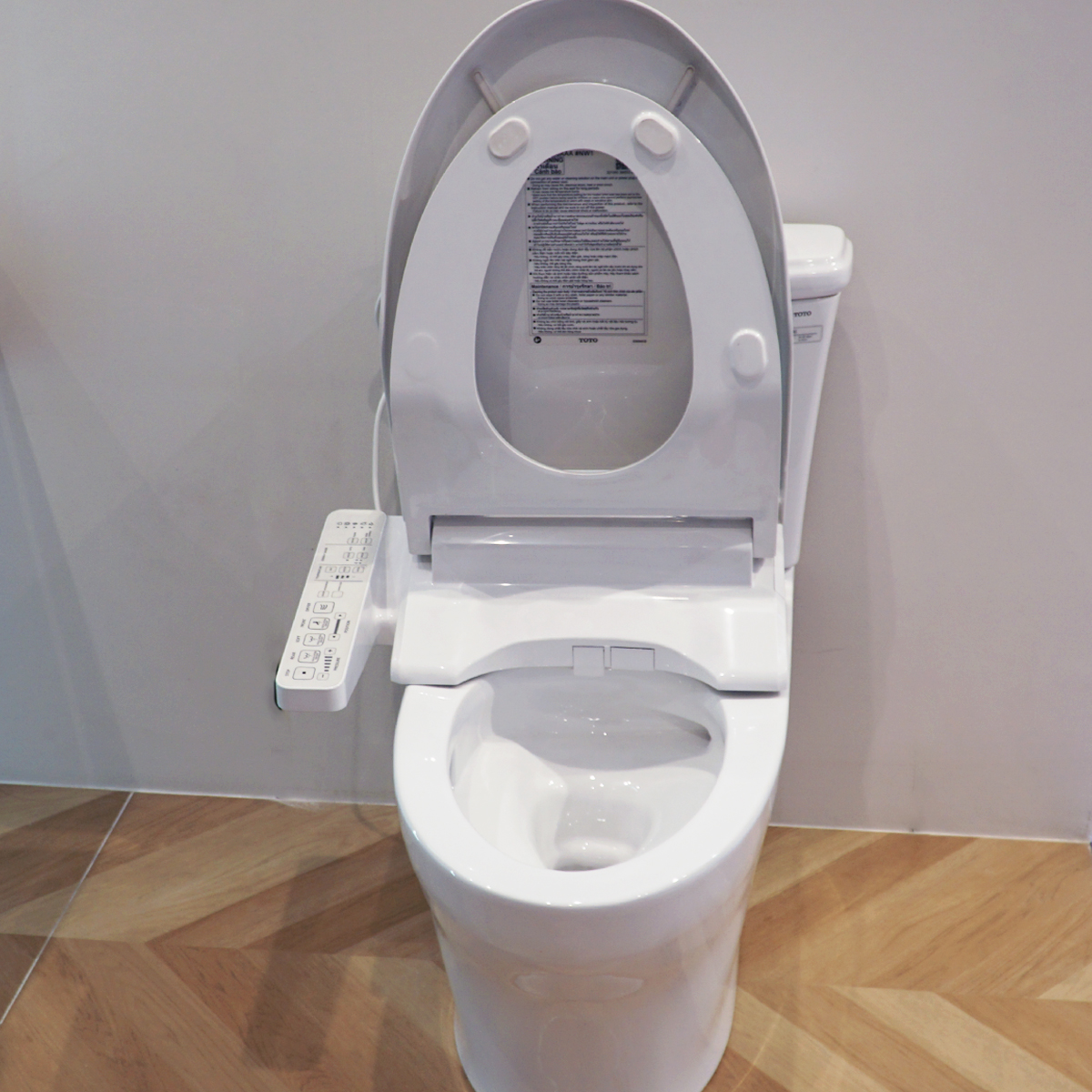 Bồn cầu TOTO CS986GW16 2 khối nắp điện tử Washlet C2 TCF23410AAA