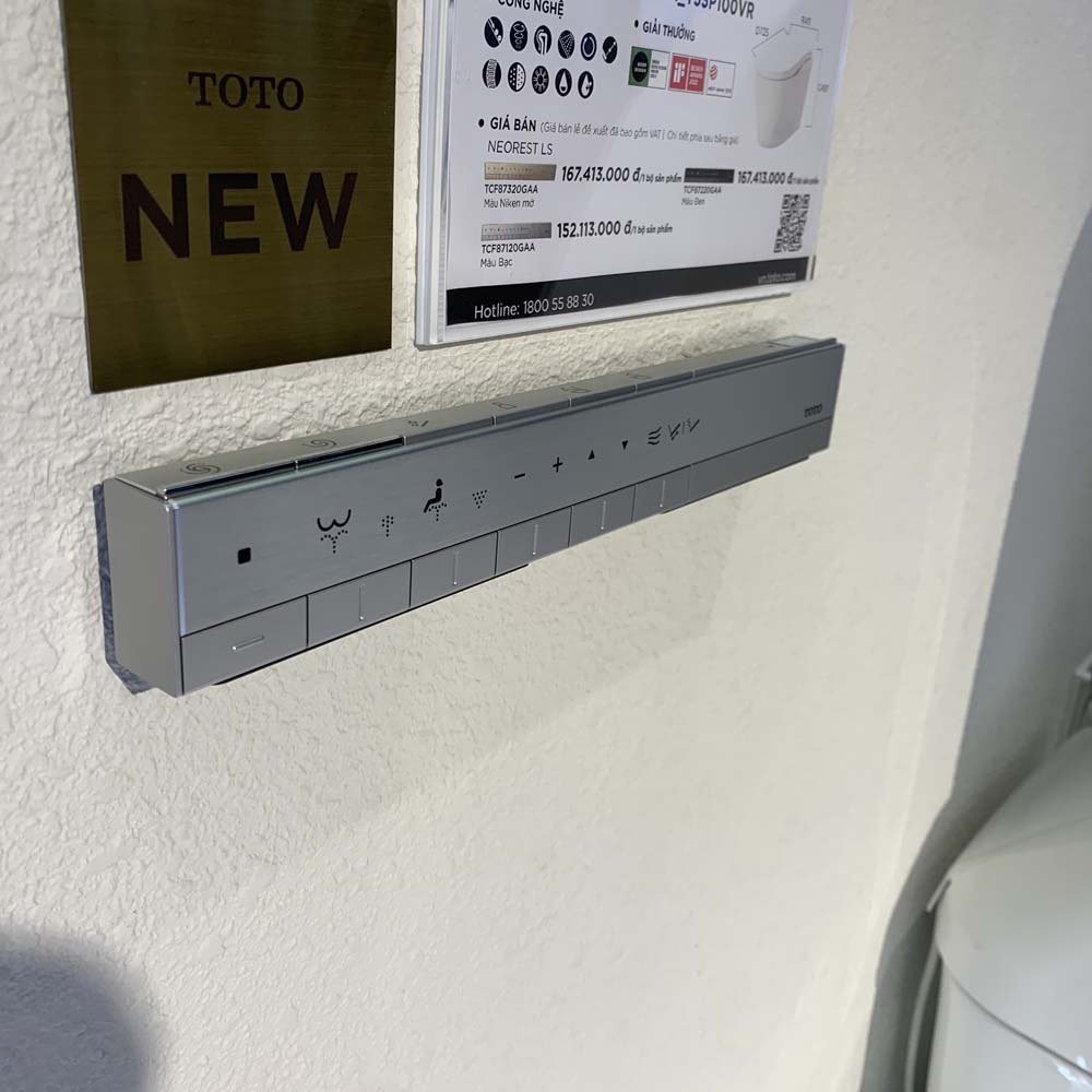 Bồn cầu thông minh Neorest LS TOTO CS911VT TCF87120GAA T53P100VR
