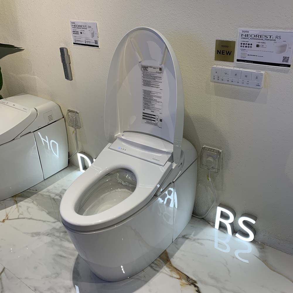 Bồn cầu thông minh Neorest RS TOTO CS921VT TCF83410GAA T53P100VR