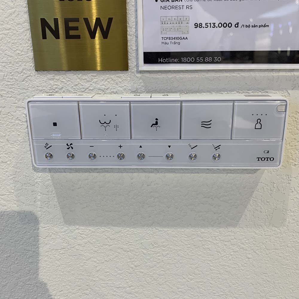 Bồn cầu thông minh Neorest RS TOTO CS921VT TCF83410GAA T53P100VR