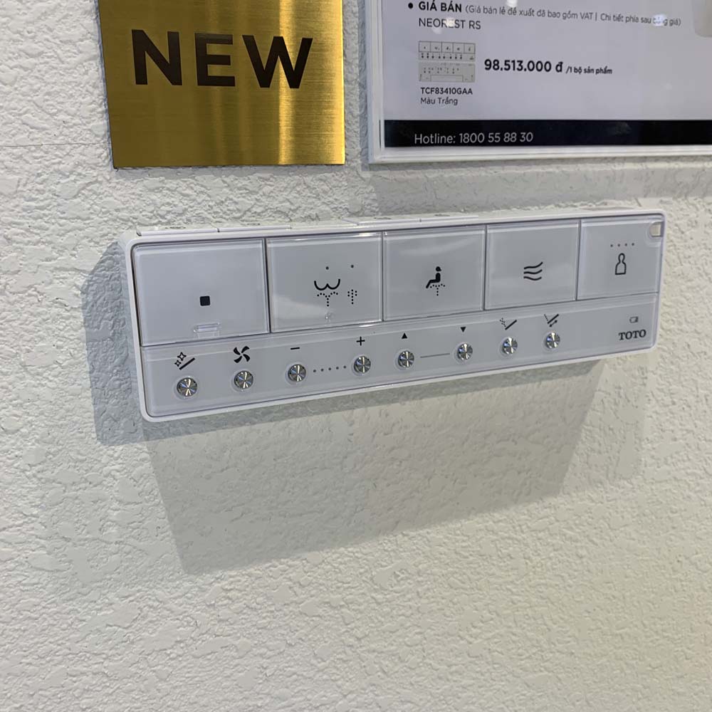 Bồn cầu thông minh Neorest RS TOTO CS921VT TCF83410GAA T53P100VR