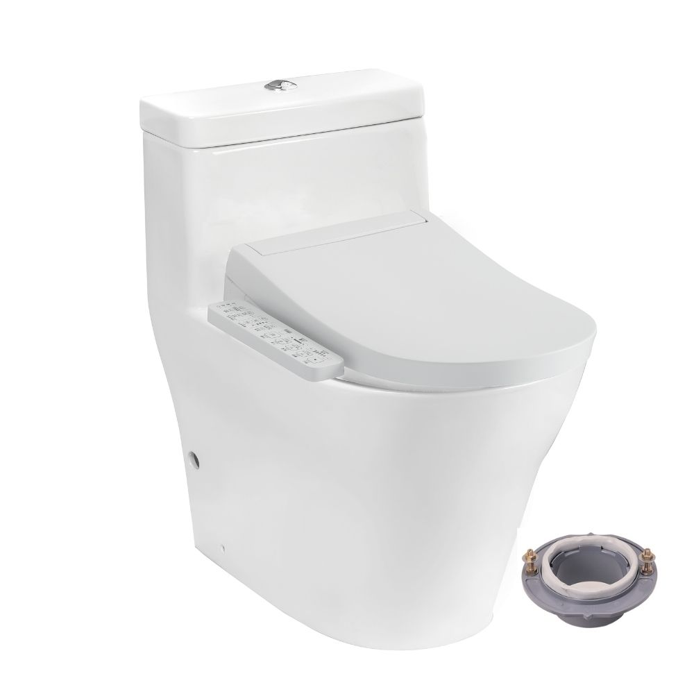 Bồn cầu TOTO CW166RB TCF33320GAA T53P100VR 1 khối nắp điện tử Washlet C2 TCF23410AAA