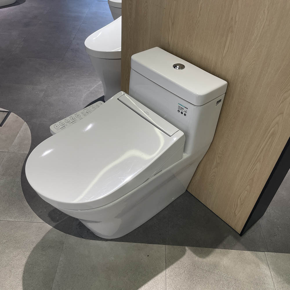 Bồn cầu TOTO CW166RB TCF33320GAA T53P100VR 1 khối nắp điện tử Washlet S2