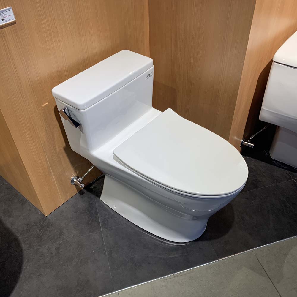 Bồn cầu 1 khối TOTO MS188VKT8 T53P100VR nắp đóng êm TC600VS
