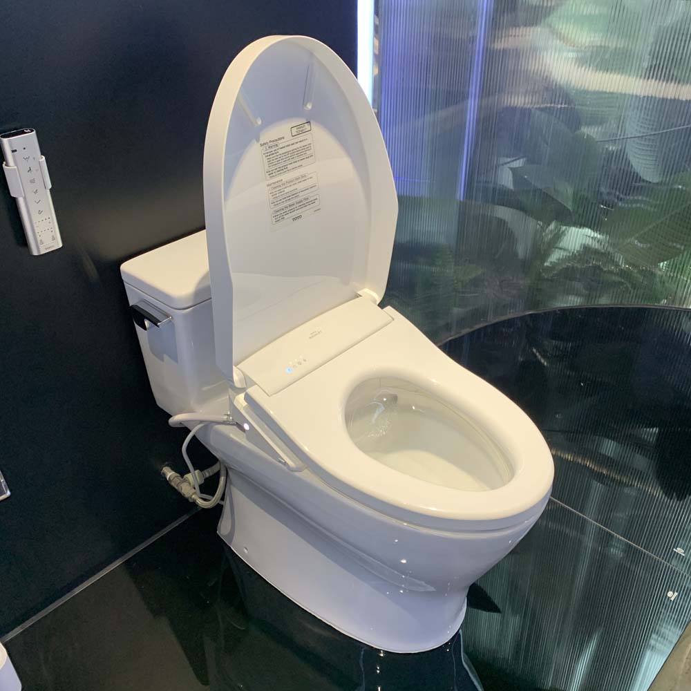 Bồn cầu TOTO MS188VKW11 T53P100VR 1 khối nắp điện tử Washlet S7 TCF4911Z