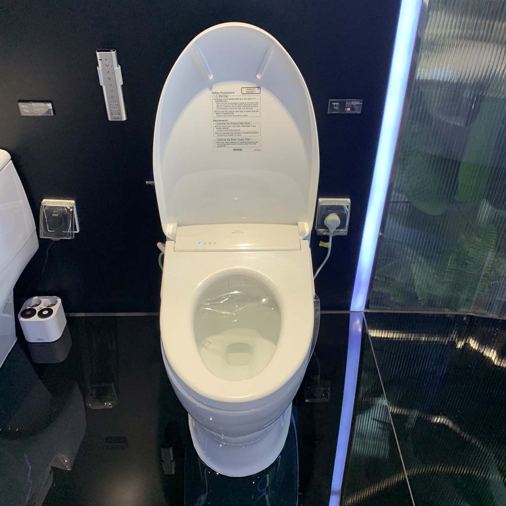 Bồn cầu TOTO MS188VKW11 T53P100VR 1 khối nắp điện tử Washlet S7 TCF4911Z