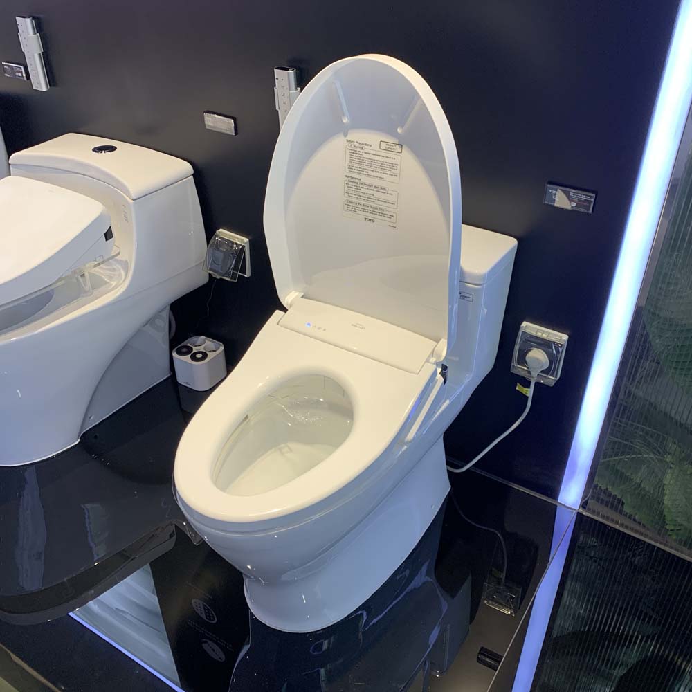 Bồn cầu TOTO MS188VKW11 T53P100VR 1 khối nắp điện tử Washlet S7 TCF4911Z