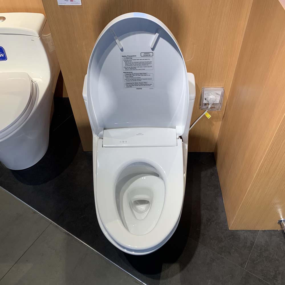 Bồn cầu TOTO MS625CDW12 1 khối nắp điện tử Washlet S7 TCF4911EZ giấu dây