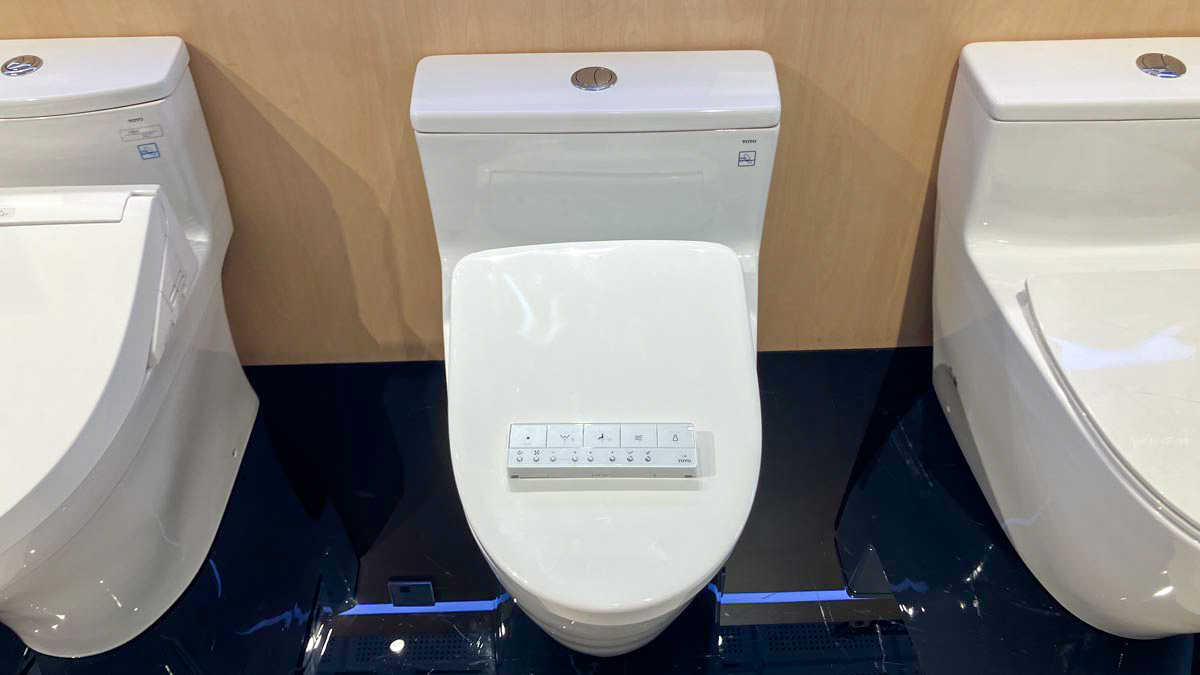 Bồn cầu TOTO MS625CDW23 1 khối nắp điện tử Washlet S7 TCF47360GAA giấu dây