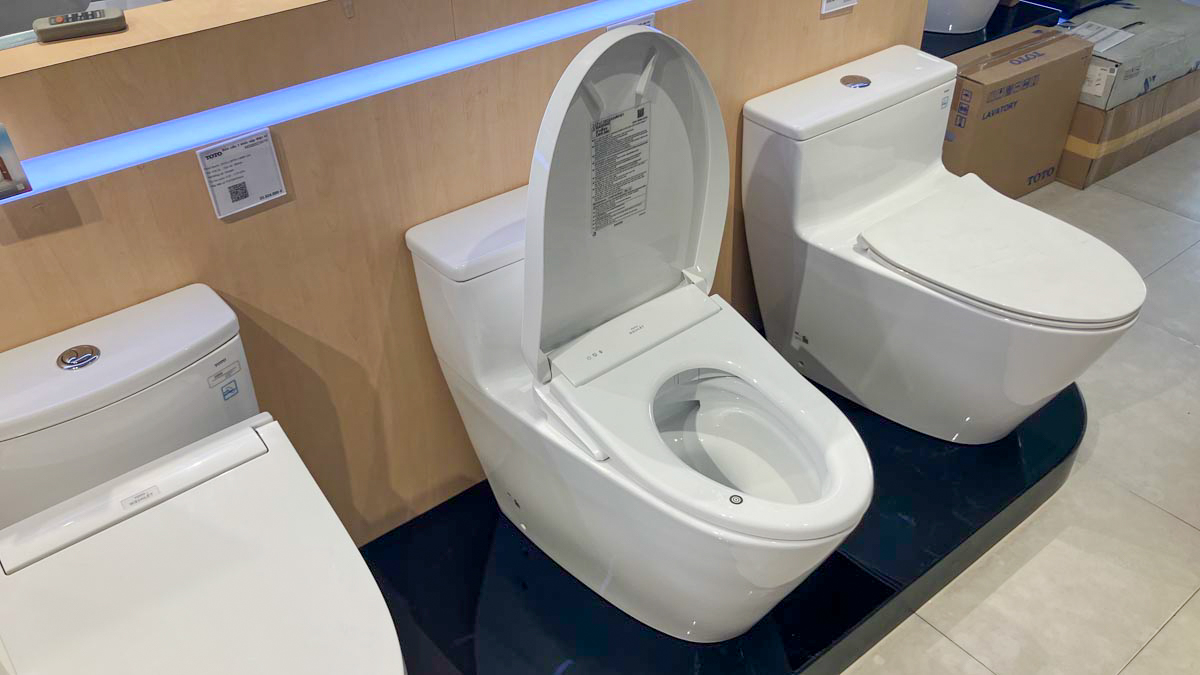 Bồn cầu TOTO MS625CDW23 1 khối nắp điện tử Washlet S7 TCF47360GAA giấu dây