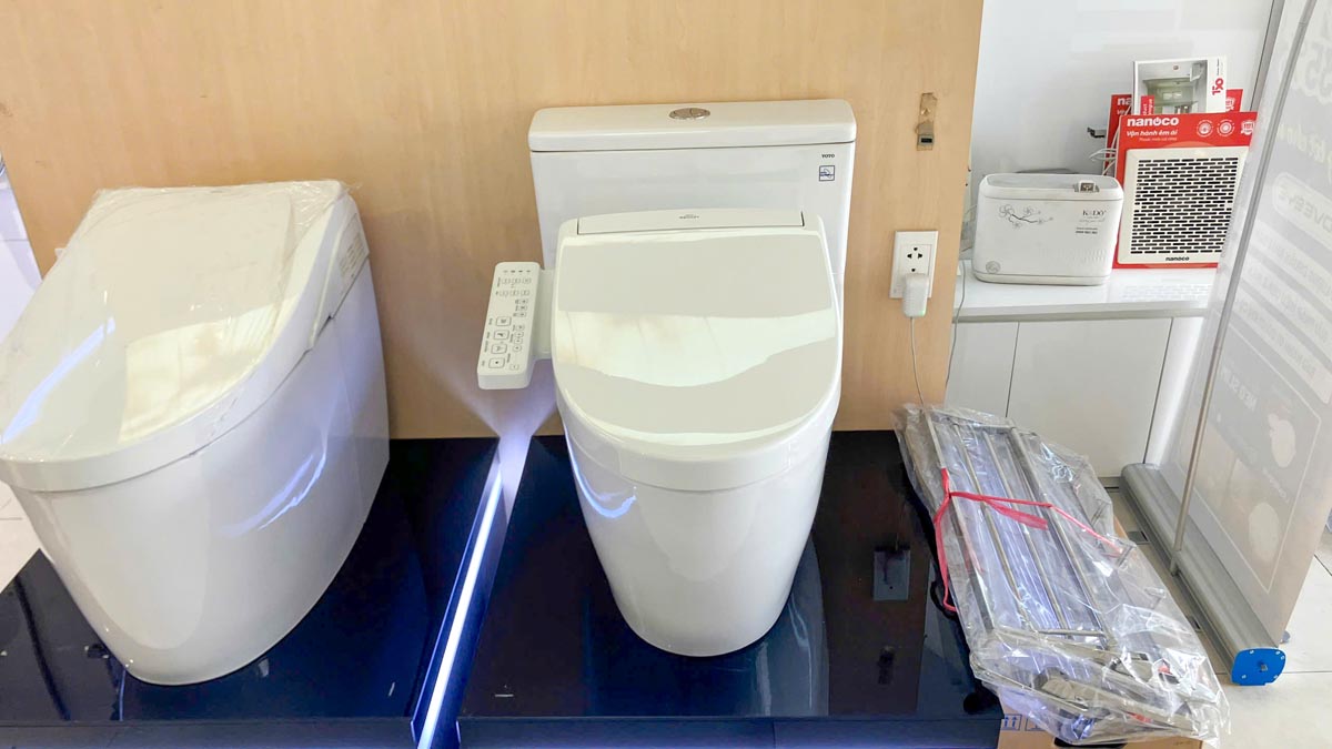 Bồn cầu TOTO MS625CDW24 1 khối nắp điện tử Washlet S2 TCF33461GAA giấu dây