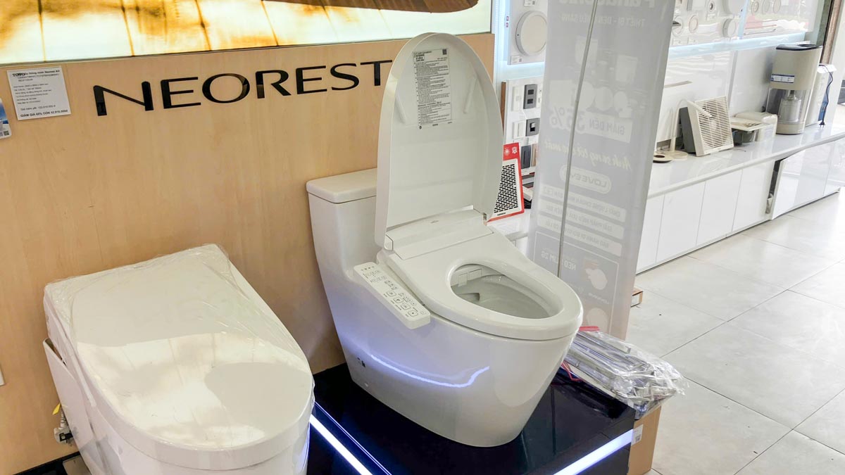 Bồn cầu TOTO MS625CDW24 1 khối nắp điện tử Washlet S2 TCF33461GAA giấu dây