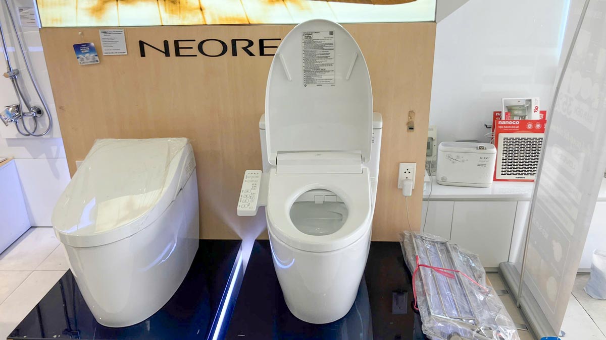 Bồn cầu TOTO MS625CDW24 1 khối nắp điện tử Washlet S2 TCF33461GAA giấu dây