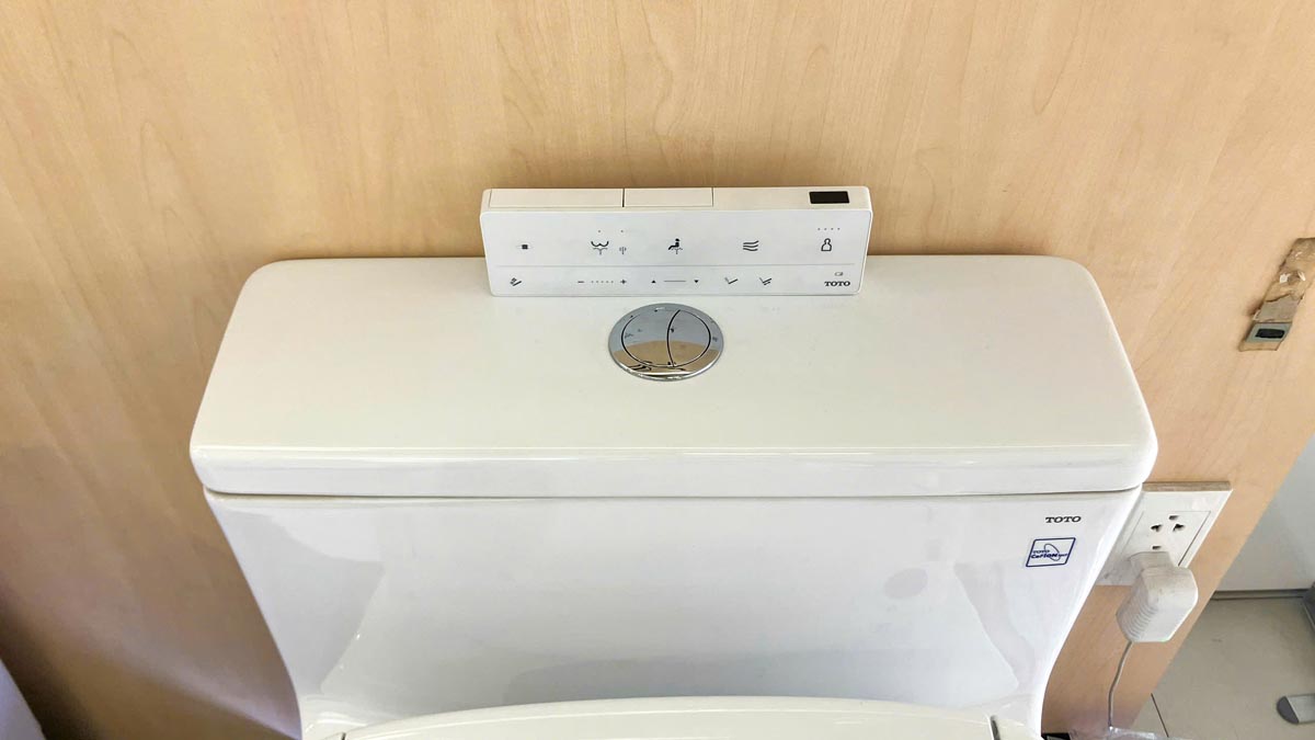 Bồn cầu TOTO MS625CDW25 1 khối nắp điện tử Washlet S5 TCF34461GAA giấu dây