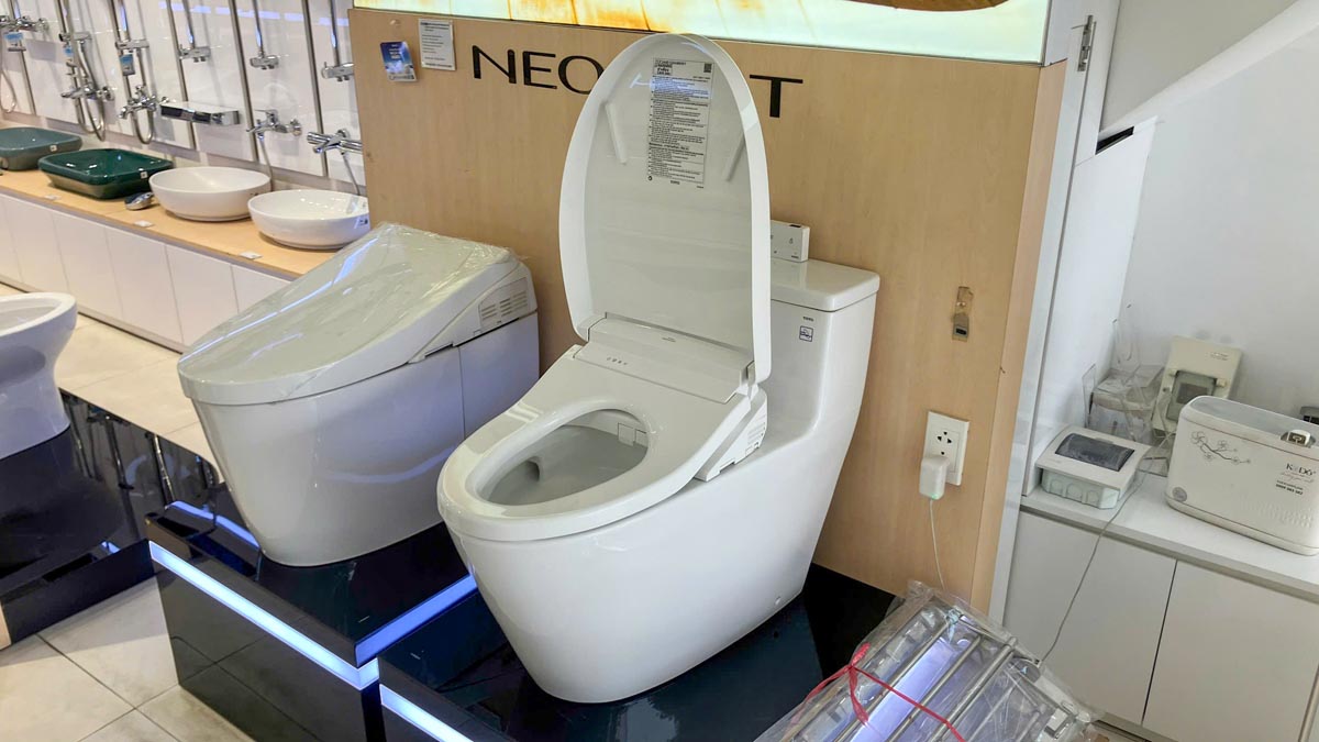 Bồn cầu TOTO MS625CDW25 1 khối nắp điện tử Washlet S5 TCF34461GAA giấu dây