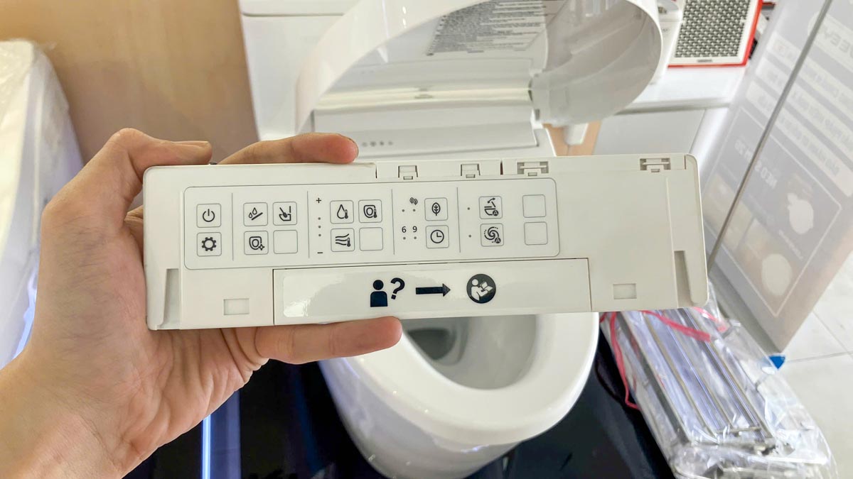 Bồn cầu TOTO MS625CDW25 1 khối nắp điện tử Washlet S5 TCF34461GAA giấu dây