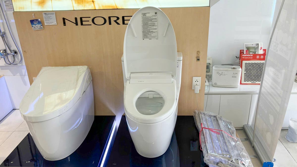 Bồn cầu TOTO MS625CDW25 1 khối nắp điện tử Washlet S5 TCF34461GAA giấu dây