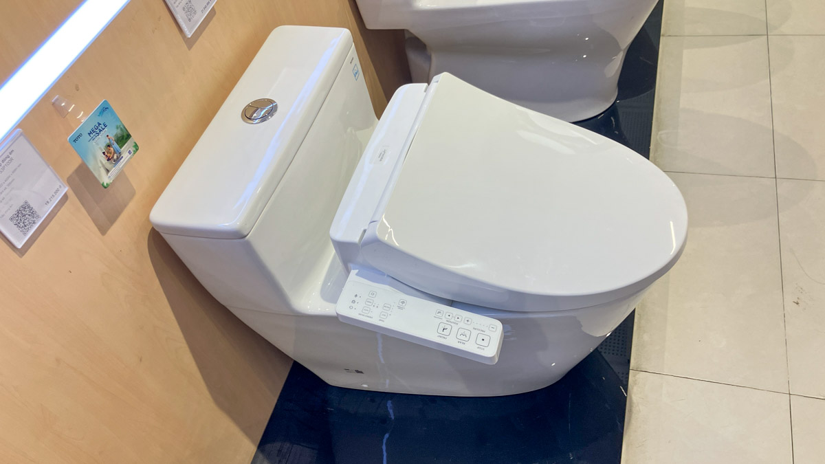 Bồn cầu TOTO MS625CDW26 1 khối nắp điện tử Washlet S1 TCF23661GAA giấu dây