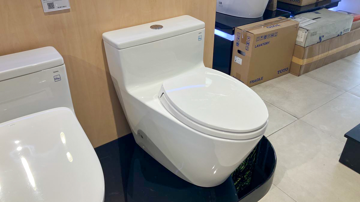 Bồn cầu 1 khối TOTO MS625DT2 nắp đóng êm TC393VS