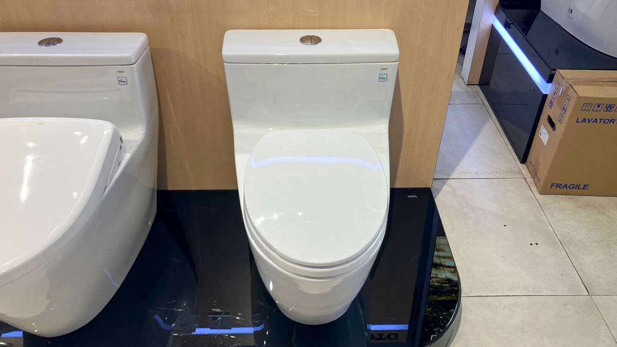 Bồn cầu 1 khối TOTO MS625DT2 nắp đóng êm TC393VS