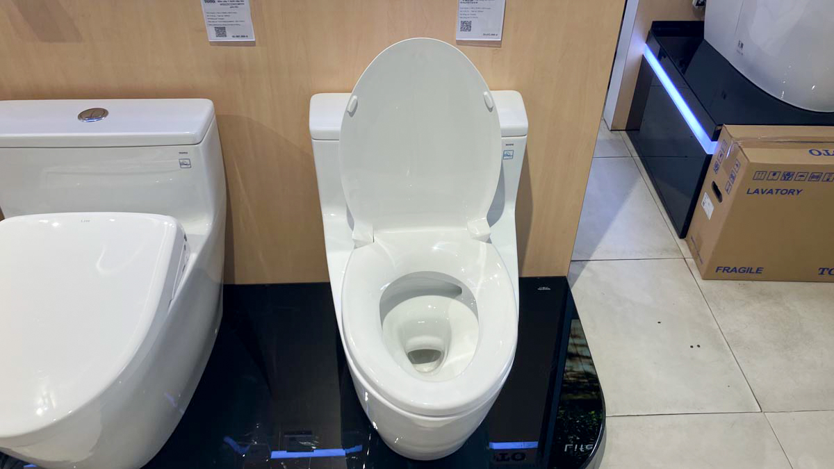 Bồn cầu 1 khối TOTO MS625DT2 nắp đóng êm TC393VS