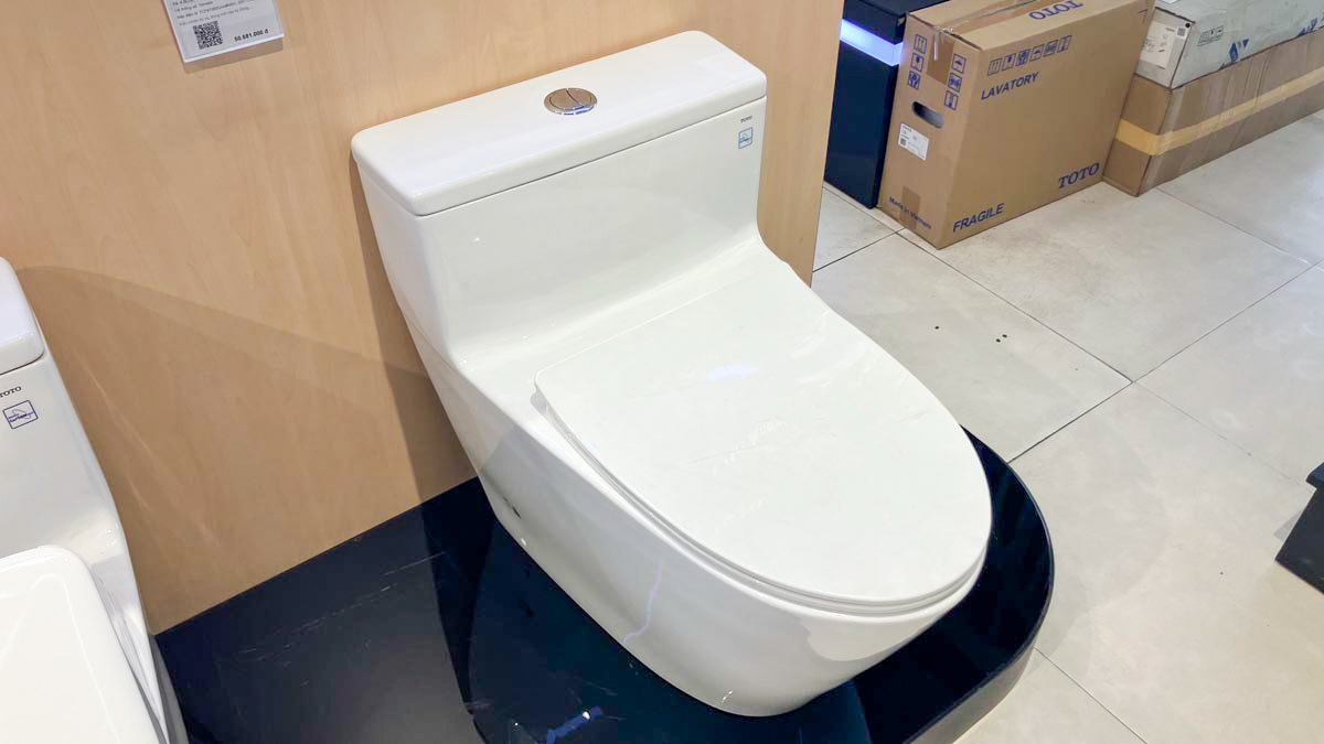 Bồn cầu 1 khối TOTO MS625DT8 nắp đóng êm TC600VS