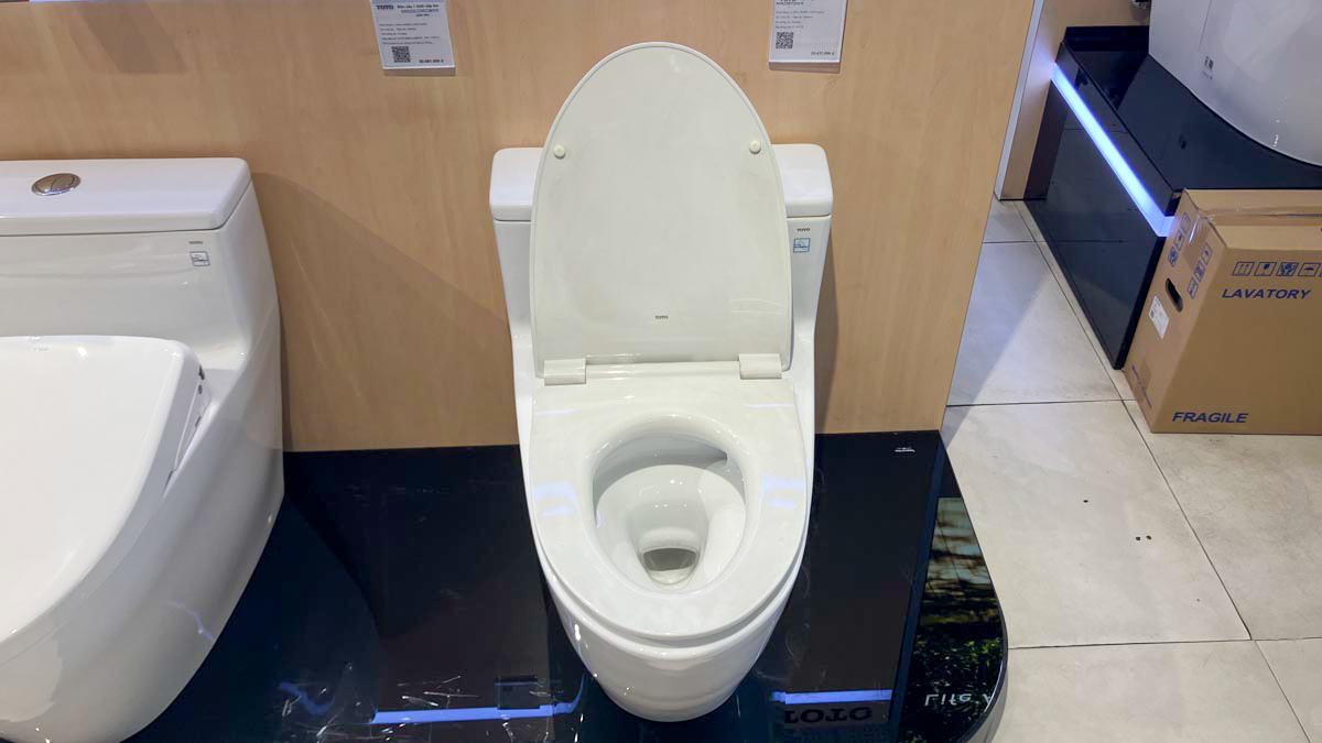 Bồn cầu 1 khối TOTO MS625DT8 nắp đóng êm TC600VS