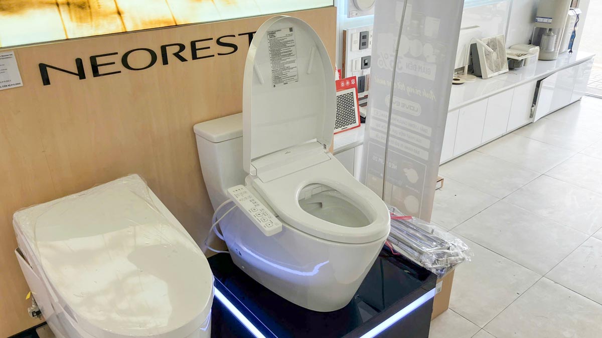 Bồn cầu TOTO MS625DW24 1 khối nắp điện tử Washlet S2 TCF33461GAA