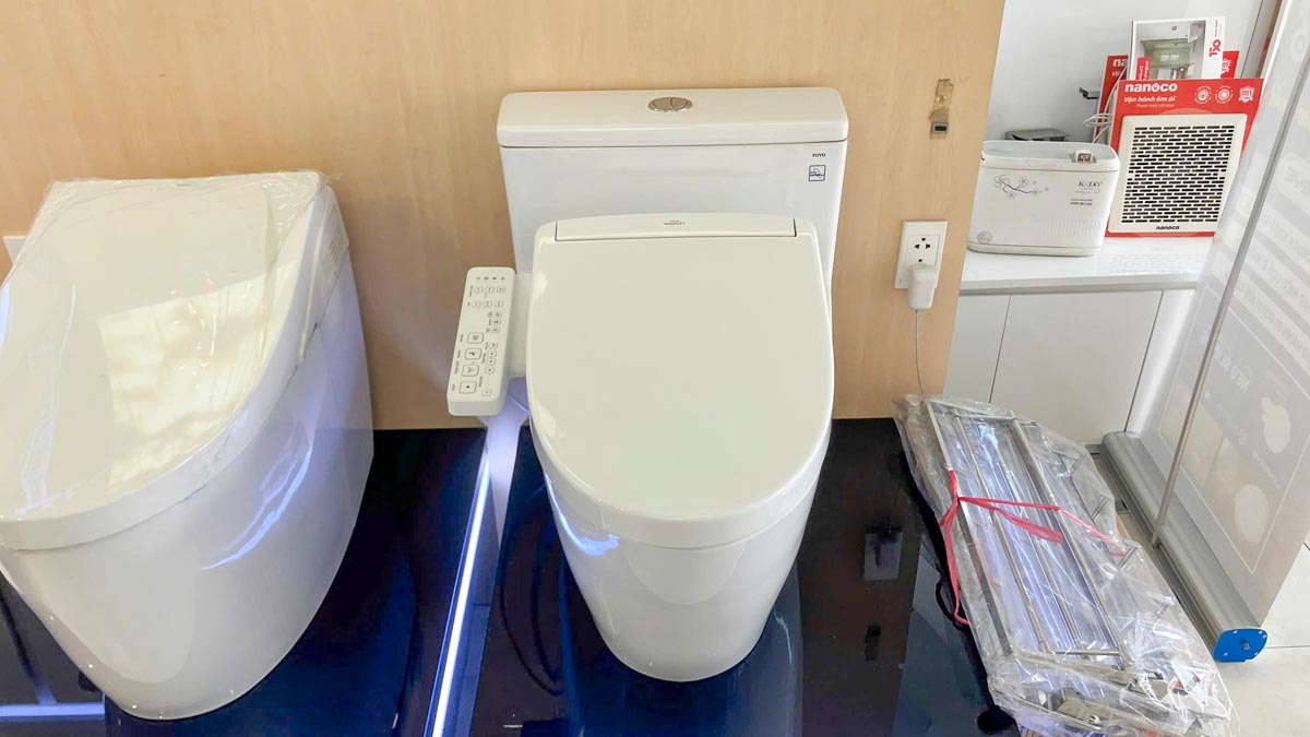 Bồn cầu TOTO MS625DW24 1 khối nắp điện tử Washlet S2 TCF33461GAA