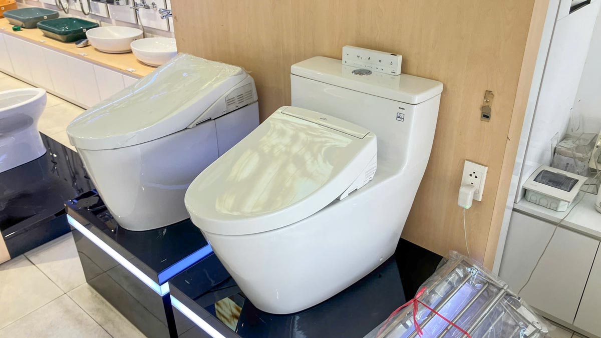 Bồn cầu TOTO MS625DW25 1 khối nắp điện tử Washlet S5 TCF34461GAA