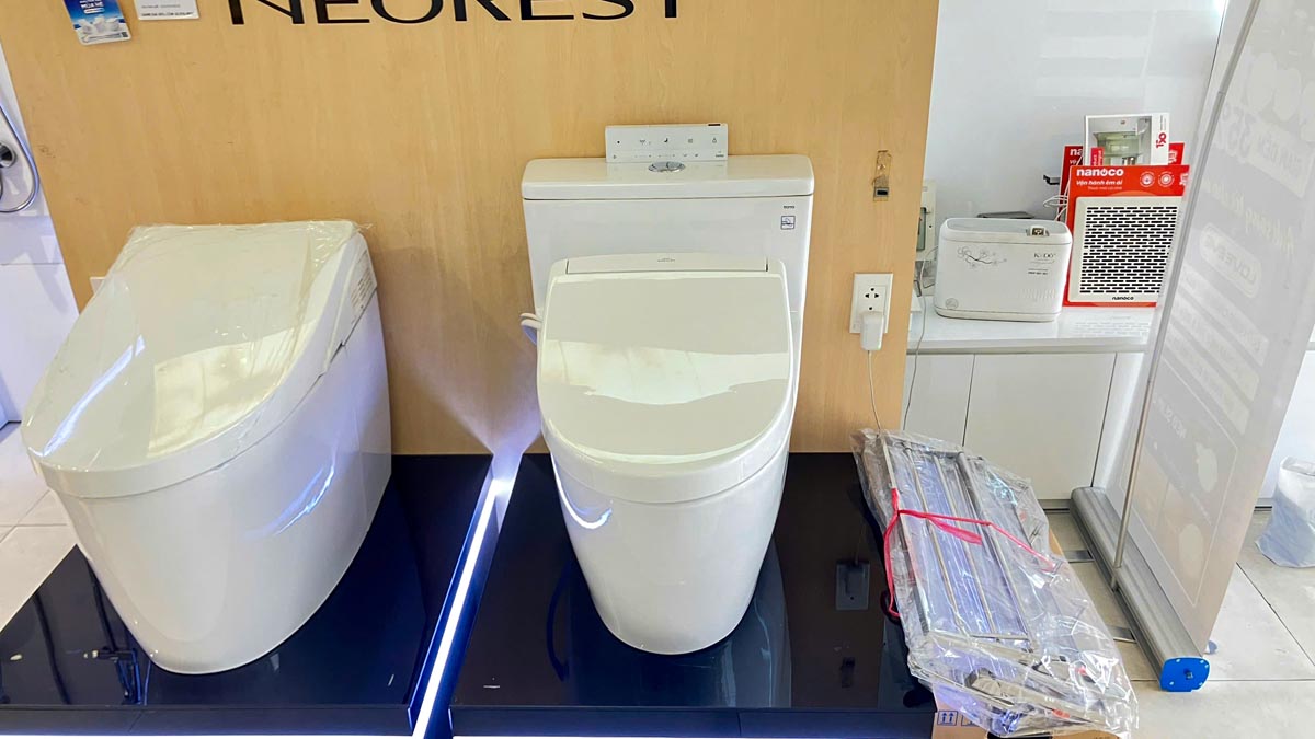 Bồn cầu TOTO MS625DW25 1 khối nắp điện tử Washlet S5 TCF34461GAA