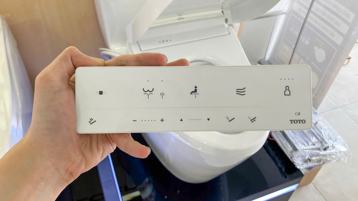 Bồn cầu TOTO MS625DW25 1 khối nắp điện tử Washlet S5 TCF34461GAA