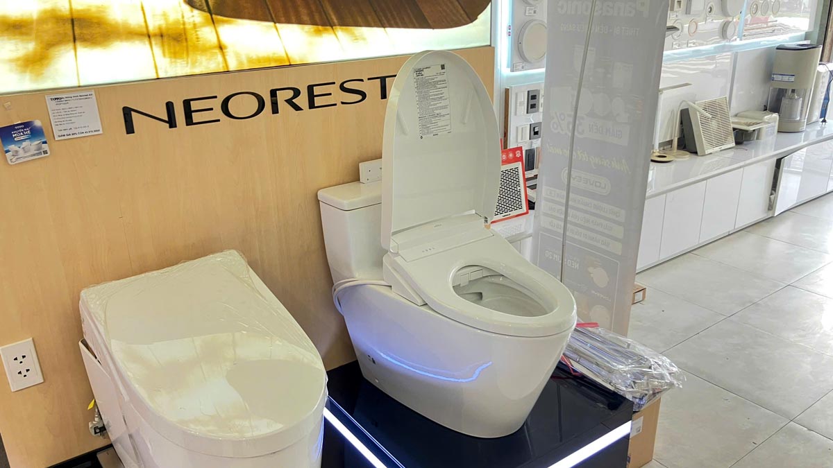 Bồn cầu TOTO MS625DW25 1 khối nắp điện tử Washlet S5 TCF34461GAA