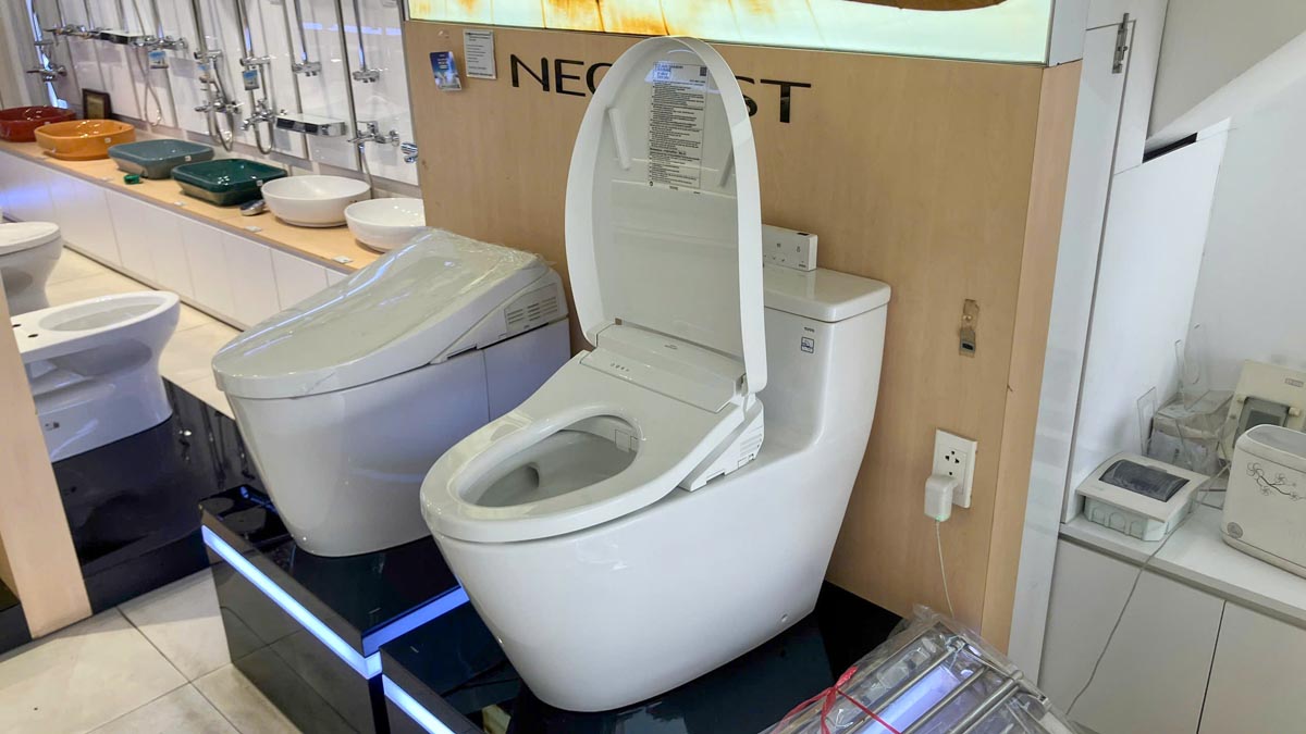 Bồn cầu TOTO MS625DW25 1 khối nắp điện tử Washlet S5 TCF34461GAA