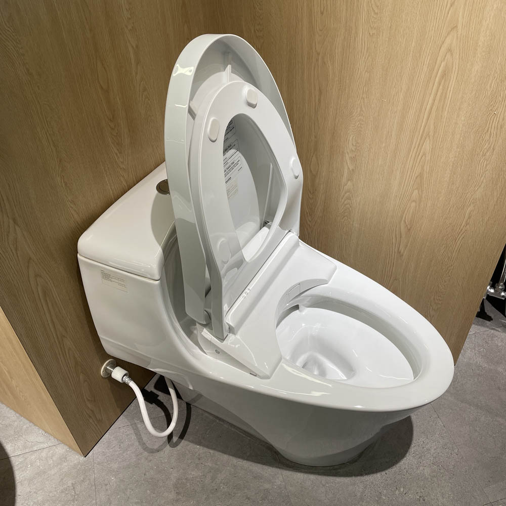 Bồn cầu TOTO MS823CDRW12 1 khối nắp điện tử Washlet S7 TCF4911EZ giấu dây