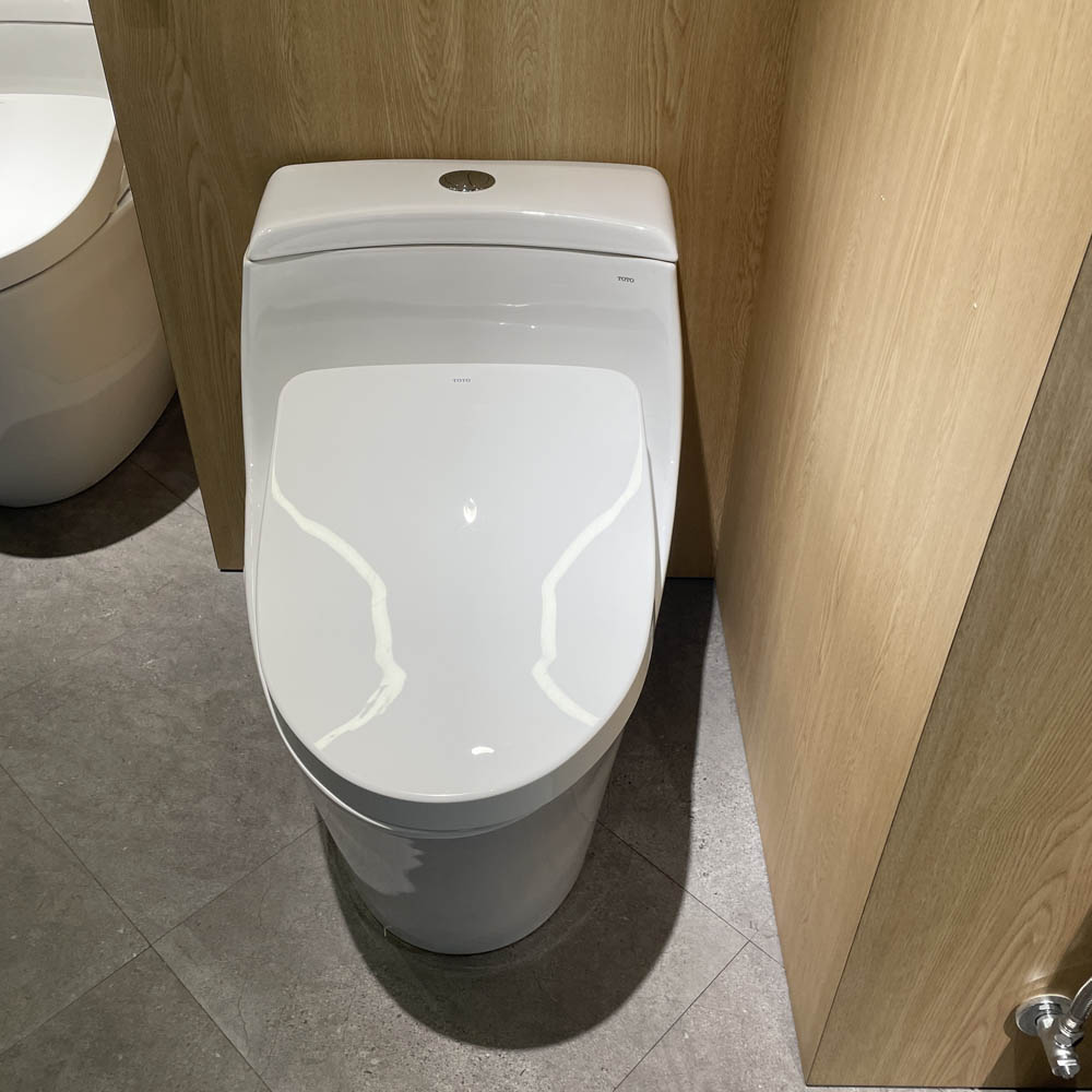 Bồn cầu TOTO MS823CDRW12 1 khối nắp điện tử Washlet S7 TCF4911EZ giấu dây