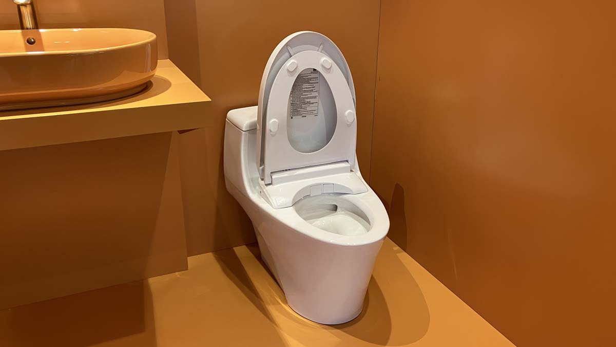 Bồn cầu TOTO MS823CDRW23 1 khối nắp điện tử Washlet S7 TCF47360GAA giấu dây