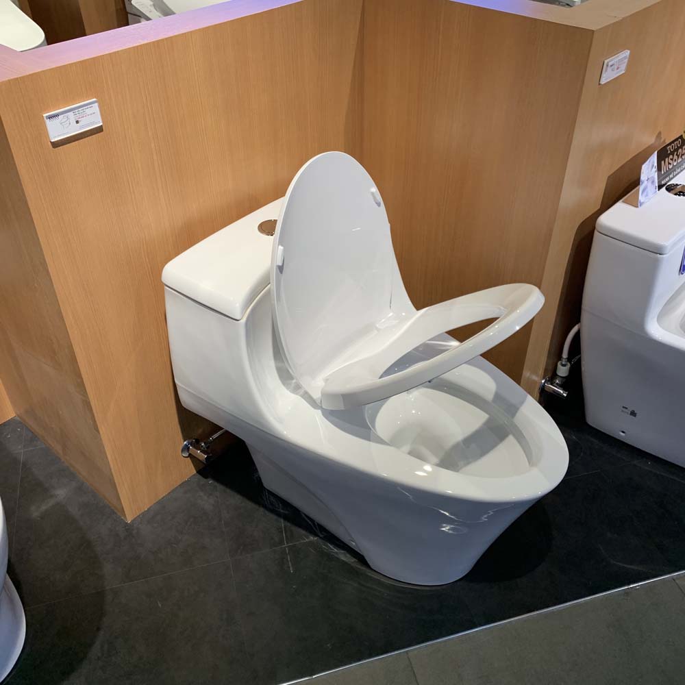 Bồn cầu 1 khối TOTO MS823DRT2 nắp đóng êm TC393VS